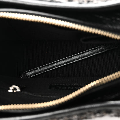 Chanel Tweed Calfskin Small Gabrielle Hobo Black 5 of 10