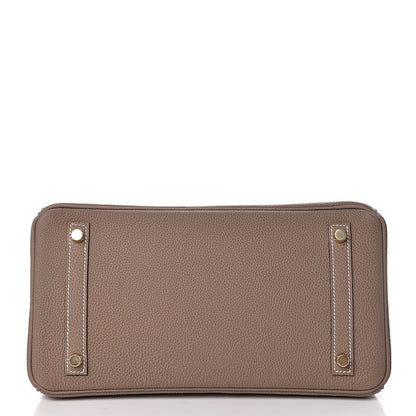 Hermes Togo Birkin 30 Etoupe 7 of 33