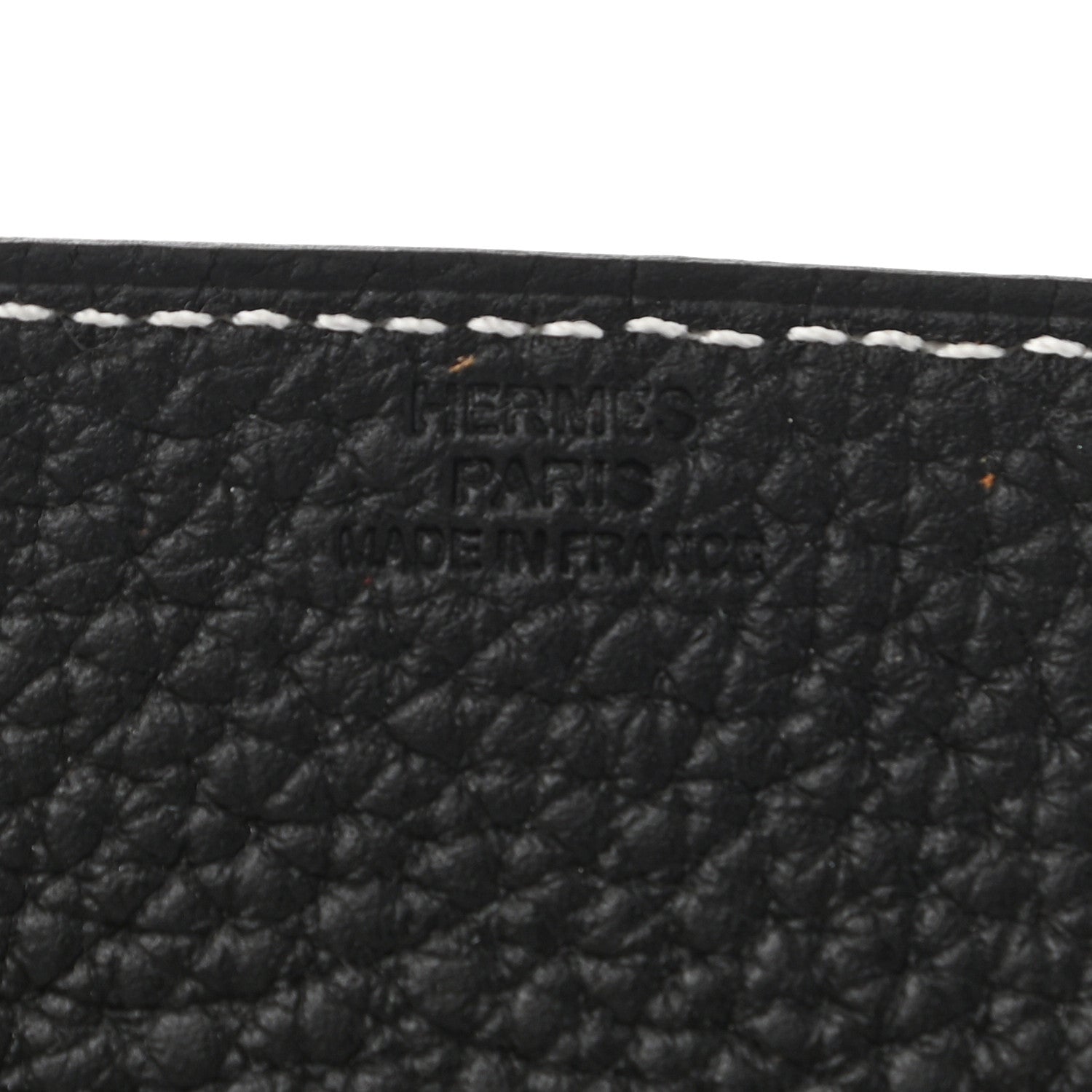 Hermes Taurillon Clemence Mini Mises et Relances Change Tray Black 3 of 5
