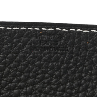 Hermes Taurillon Clemence Mini Mises et Relances Change Tray Black 3 of 5