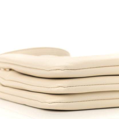 Celine Lambskin Small Trio Crossbody Bag Cream 9 of 11