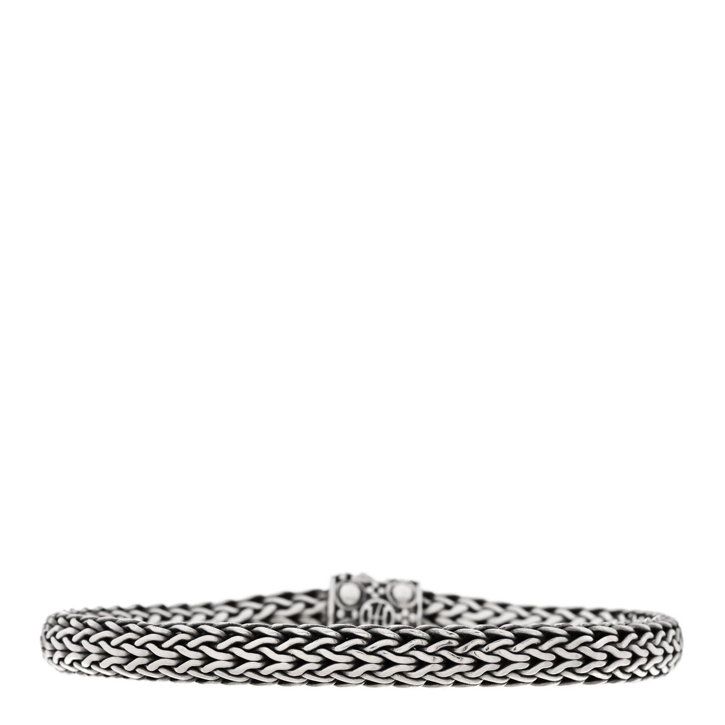 Sterling Silver 18K Yellow Gold 6.5mm Jaisalmer Classic Chain Dot Bracelet