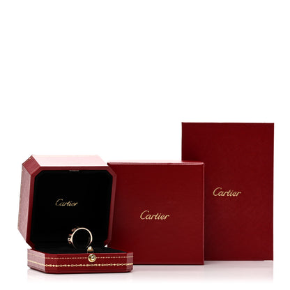 Cartier 18K Pink Gold 5.5mm LOVE Ring 54 6.75 4 of 5