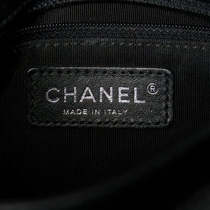 Chanel Calfskin Studded Chevron Quilted Flap Black 7 of 12