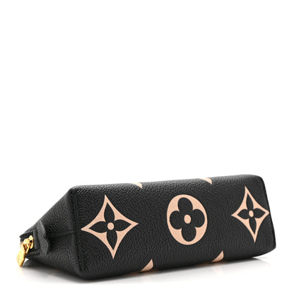 Louis Vuitton Empreinte Monogram Giant Cosmetic Pouch Black Beige 4 of 9