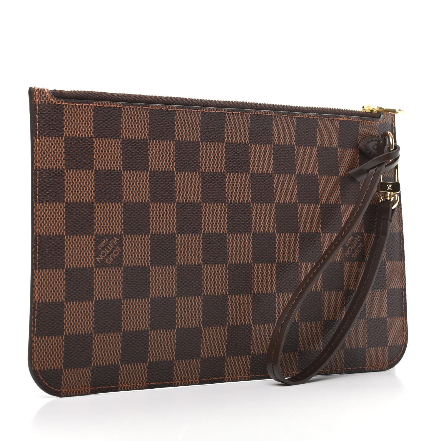 Louis Vuitton Damier Ebene Neverfull MM GM Pochette 3 of 8