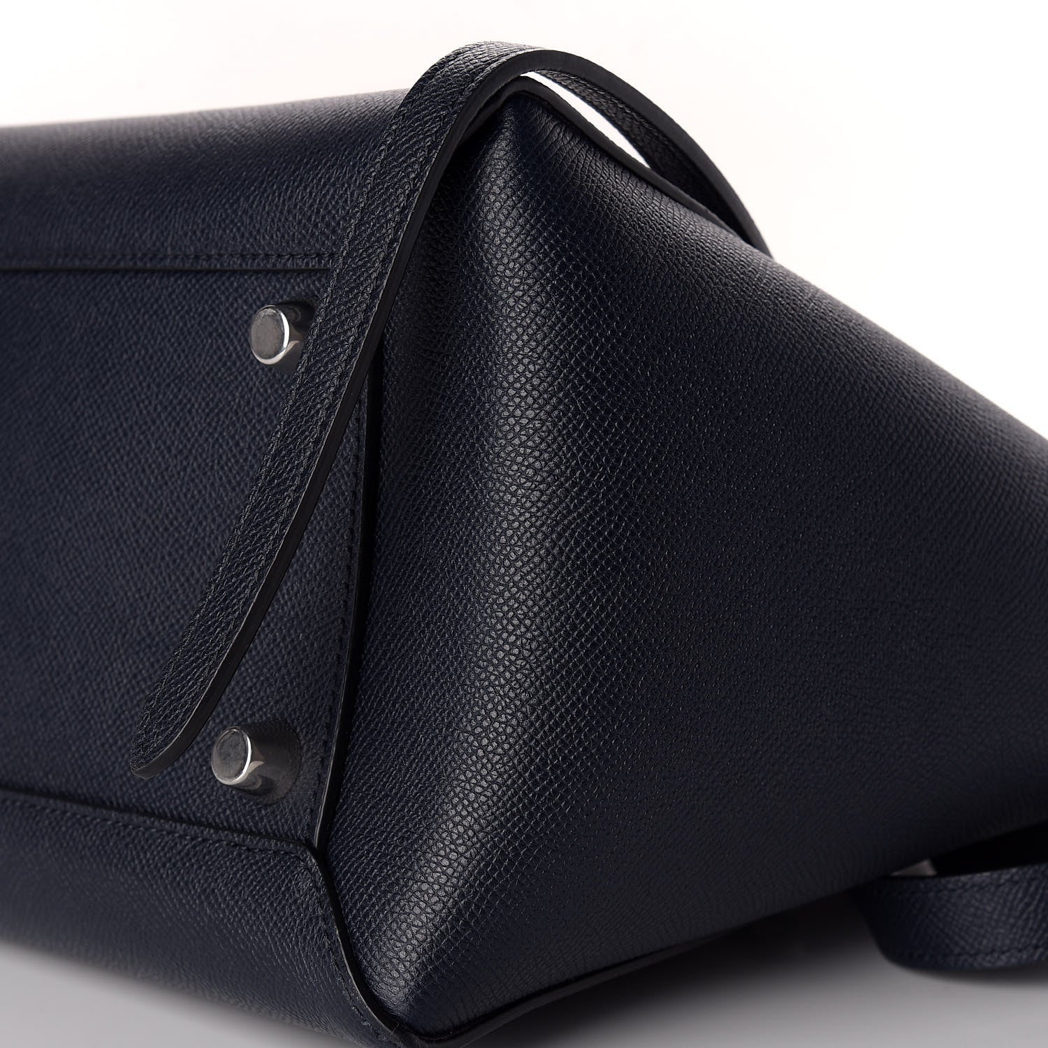 Celine Grained Calfskin Mini Belt Bag Navy 7 of 10