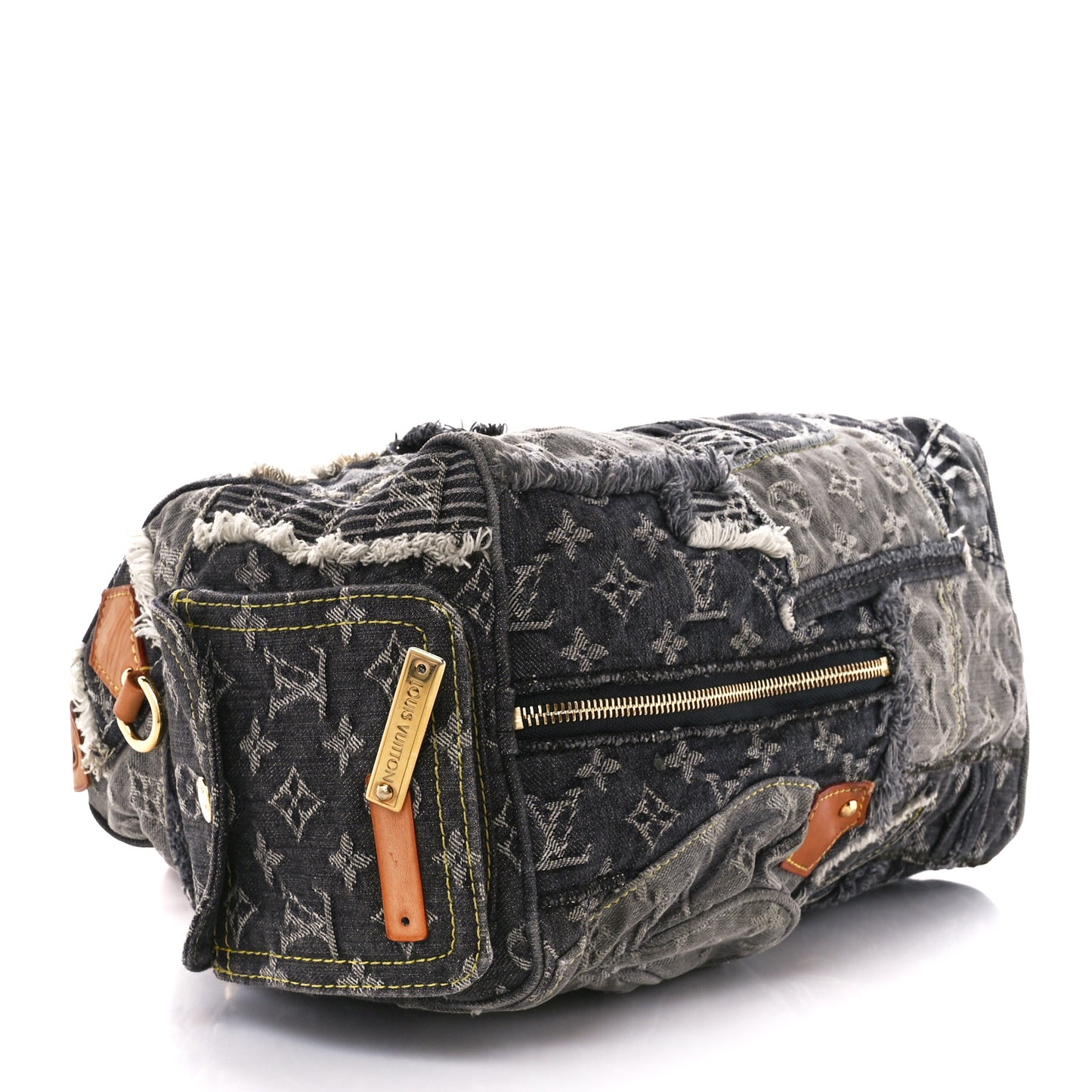 Denim Patchwork Speedy 30 Grey