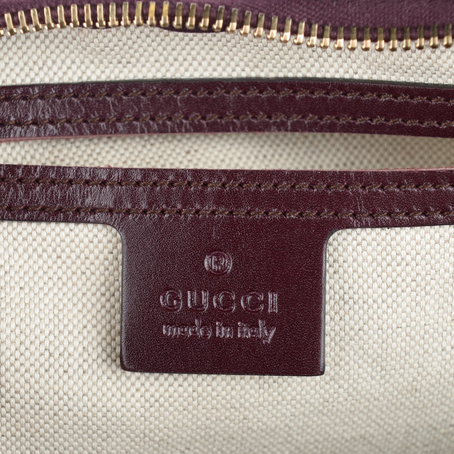 Gucci GG Plus Monogram Medium Joy Boston Bordeaux 5 of 7
