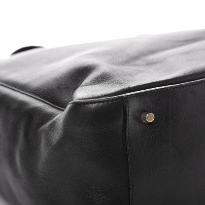 Prada Soft Calf Shopping Tote Black 10 of 13