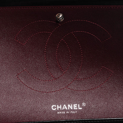 Chanel Lambskin Quilted Jumbo Double Flap Black 6 of 9
