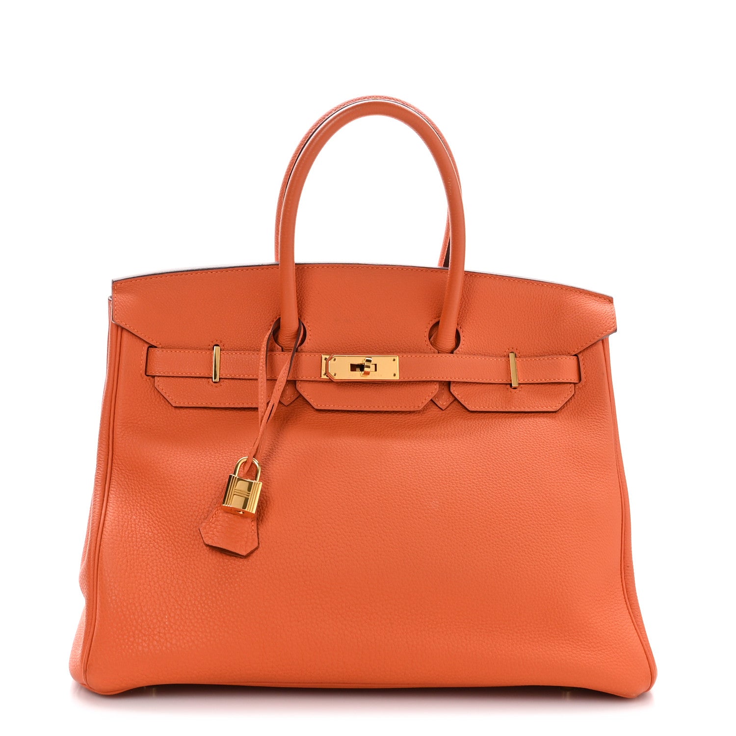 Hermes Togo Birkin 35 Orange 1 of 13