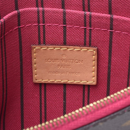 Louis Vuitton Monogram Neverfull MM GM Pochette Pivoine 6 of 7