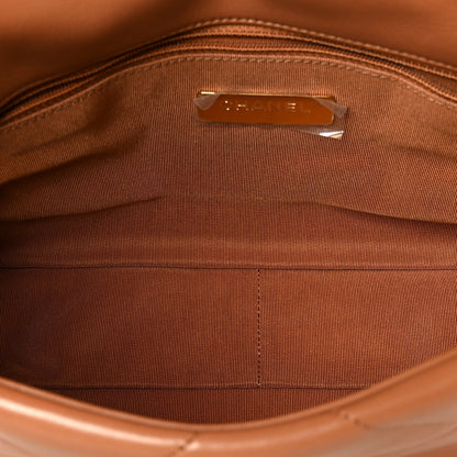 Chanel Lambskin Quilted Medium Chanel 19 Flap Brown 5 of 10