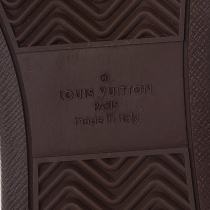 Louis Vuitton Calfskin Monogram Rivoli High Top Sneakers 12 White 7 of 9