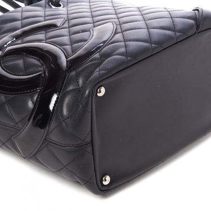 Chanel Calfskin Quilted Medium Cambon Tote Black 5 of 9