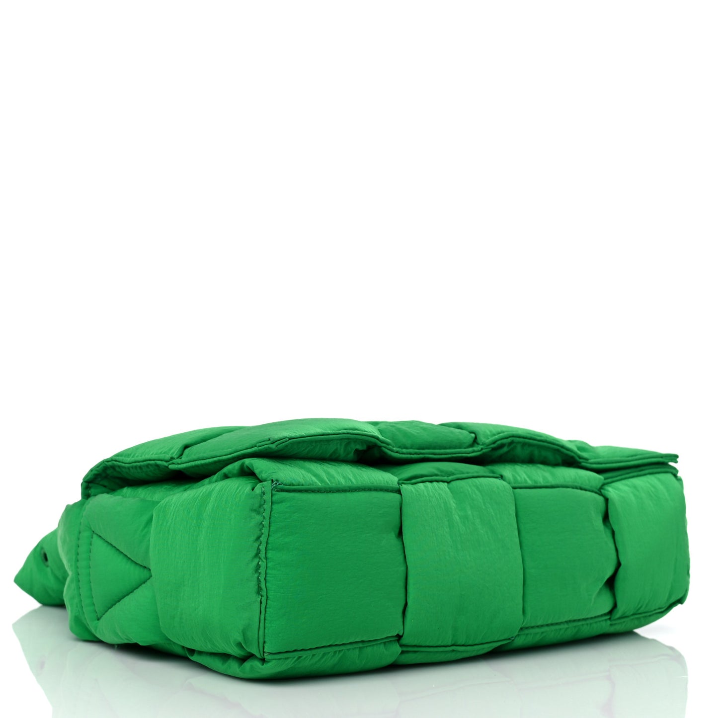 Nylon Intrecciato Padded Tech Cassette Bag Parakeet
