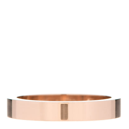 Cartier 18K Pink Gold Diamond 3mm C De Cartier Wedding Band Ring 46 3.75 3 of 7