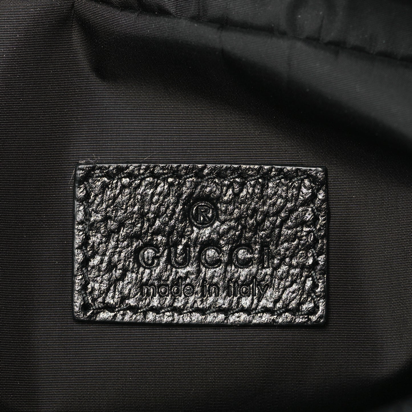 GG Crystal Monogram Mini Shoulder Bag Black