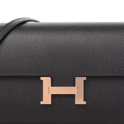 Hermes Epsom Constance Wallet To Go Black 9 of 10