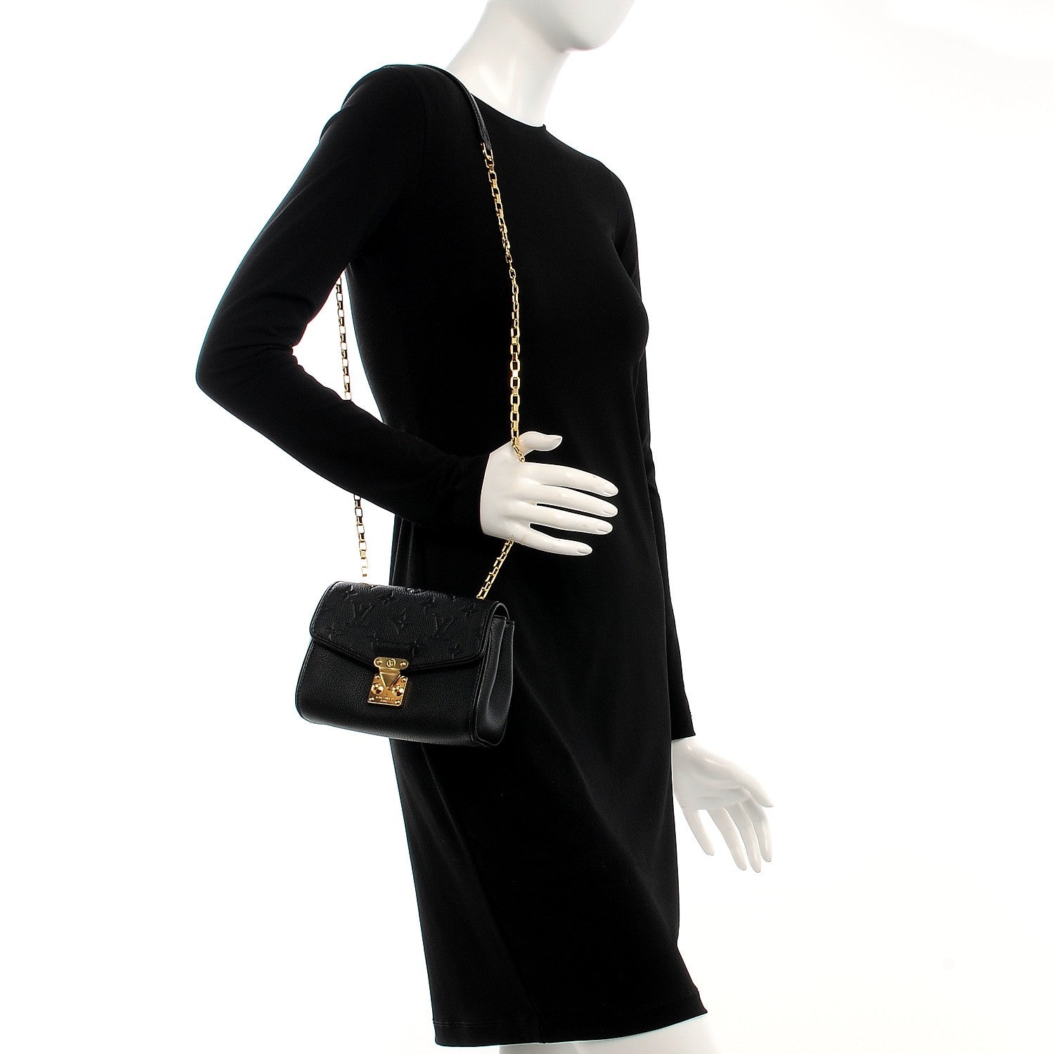 Louis Vuitton Empreinte Saint Germain BB Black 2 of 7