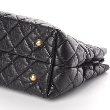 Chanel Aged Calfskin Reissue 2.55 Tote Black 10 of 10