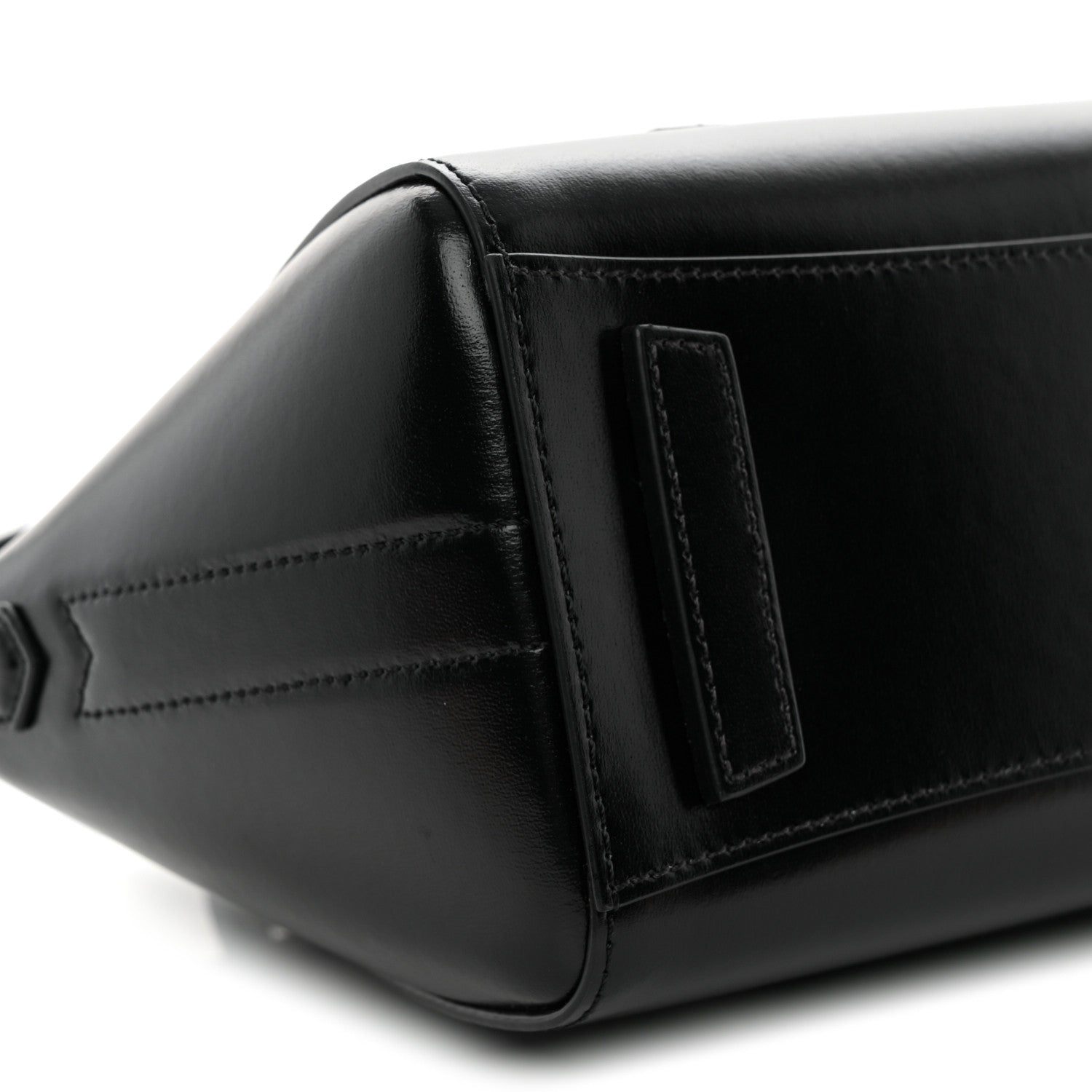 Givenchy Box Calfskin Padded Mini Lock Antigona Shoulder Bag Black 9 of 10
