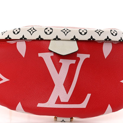 Louis Vuitton Monogram Giant Bumbag Rouge 7 of 9