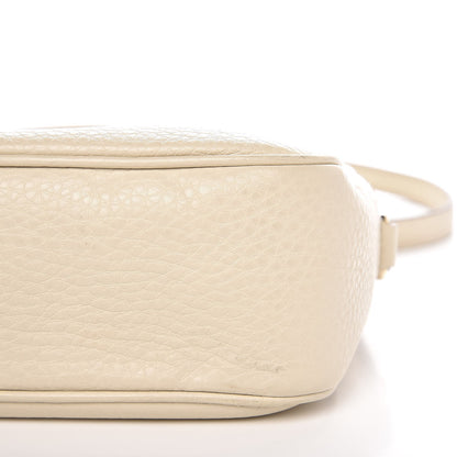 Gucci Pebbled Calfskin Small Soho Disco Bag Off White 9 of 10