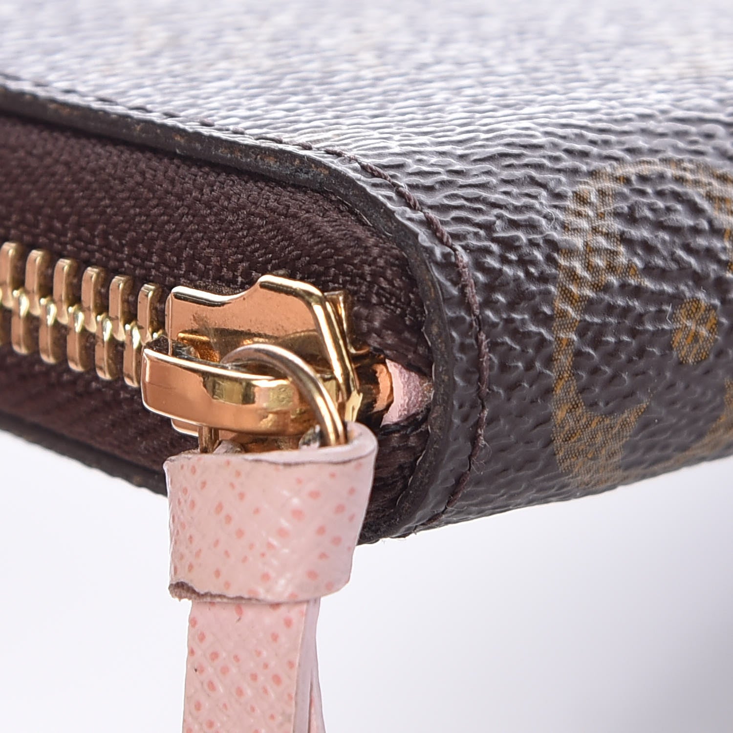 Louis Vuitton Monogram Clemence Wallet Rose Ballerine 5 of 10