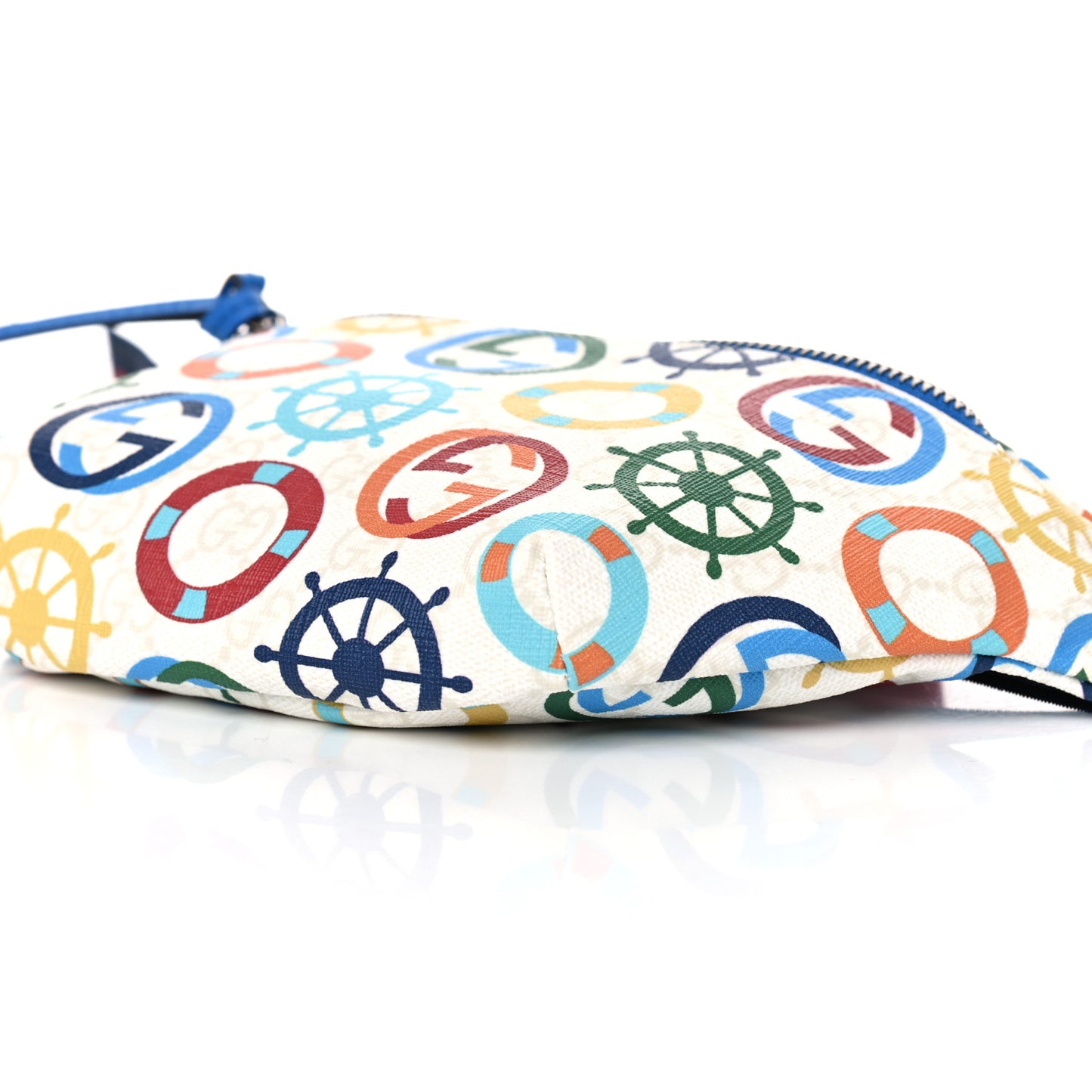 Soft GG Supreme Monogram Real Adventure Childrens Belt Bag Multicolor