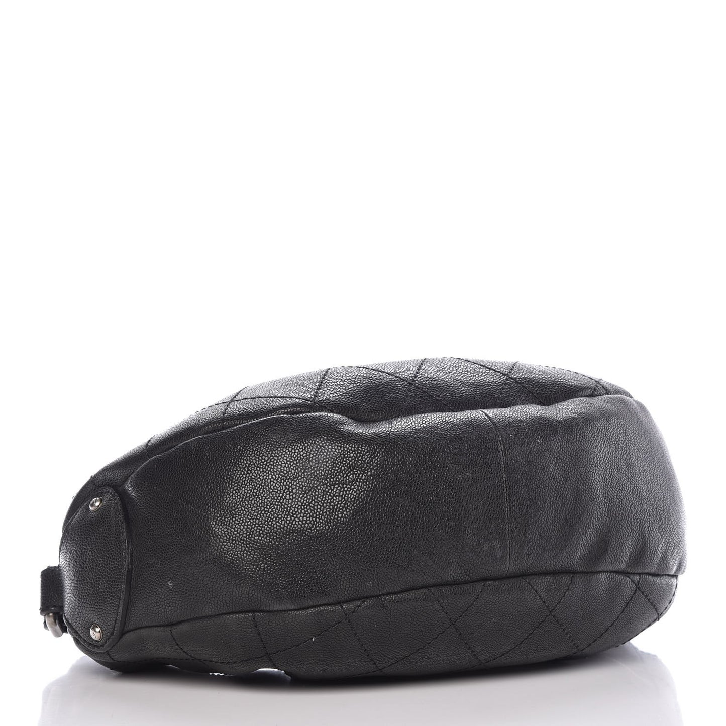 Caviar Stitched Outdoor Ligne Hobo Black