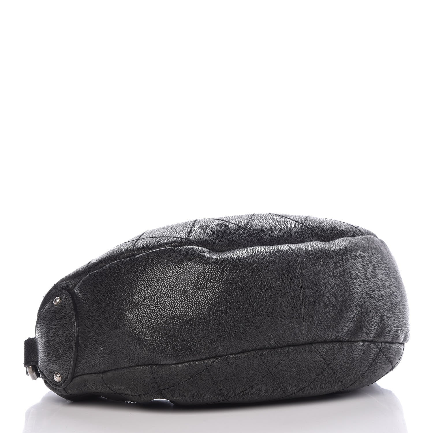 Chanel Caviar Stitched Outdoor Ligne Hobo Black 4 of 15