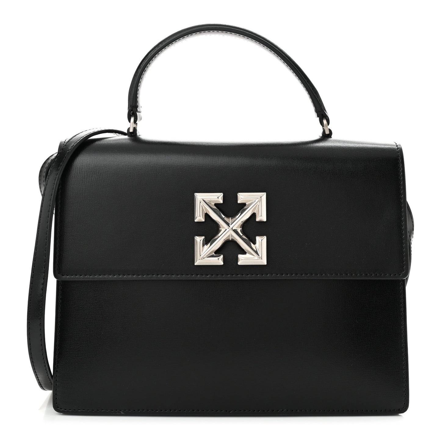 Calfskin 2.8 Jitney Bag Black