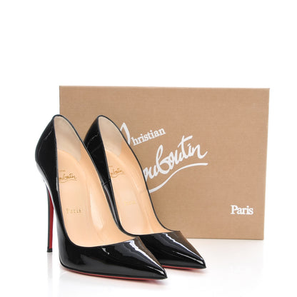 Christian Louboutin Patent So Kate 120 Pumps 38.5 Black 10 of 10