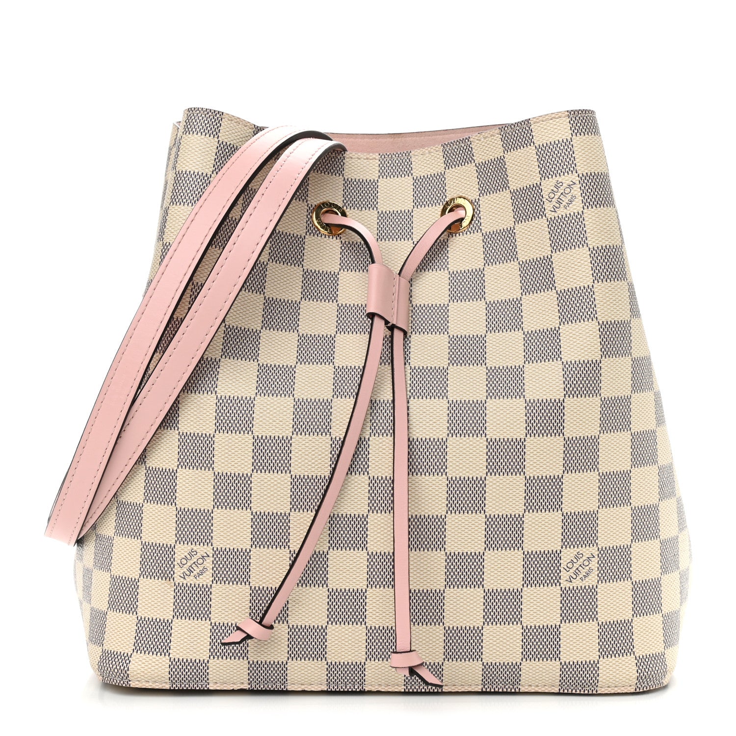 Louis Vuitton Damier Azur Neonoe MM Eau De Rose 1 of 10