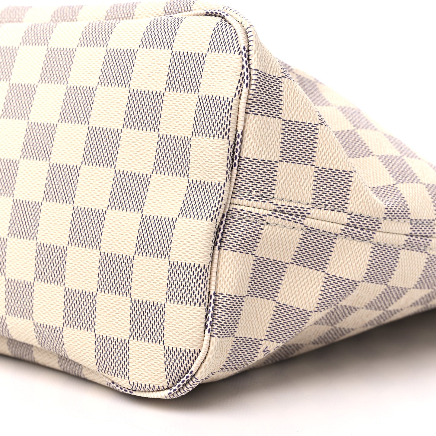 Damier Azur Neo Neverfull MM Rose Ballerine
