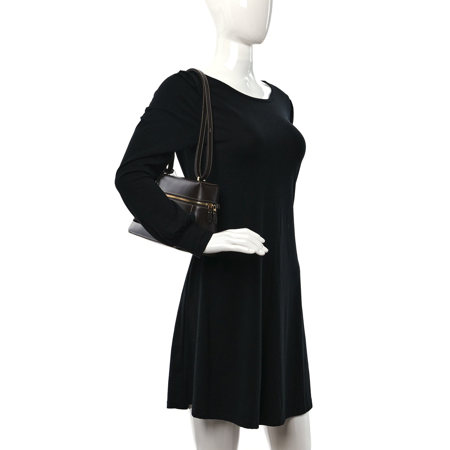 Smooth Calfskin Extra Bag L27 Dark Chocolate Licorice