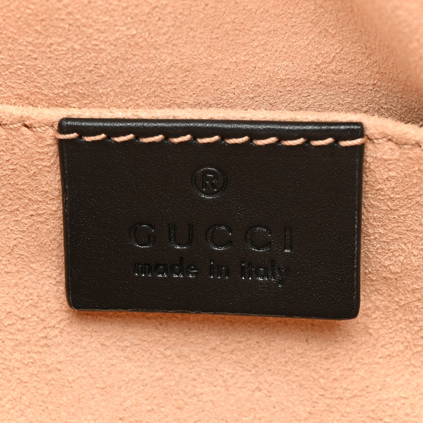 Calfskin Matelasse GG Marmont Belt Bag 95 38 Black