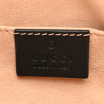 Gucci Calfskin Matelasse GG Marmont Belt Bag 95 38 Black 6 of 10