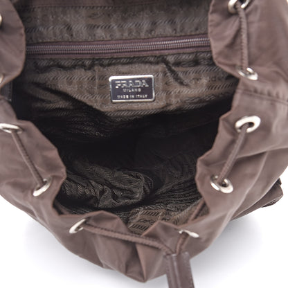 Prada Tessuto Nylon Medium Vela Backpack Ebano 5 of 12