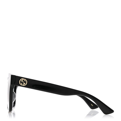 Gucci Acetate Square Frame Sunglasses GG0034SAN Black 3 of 8