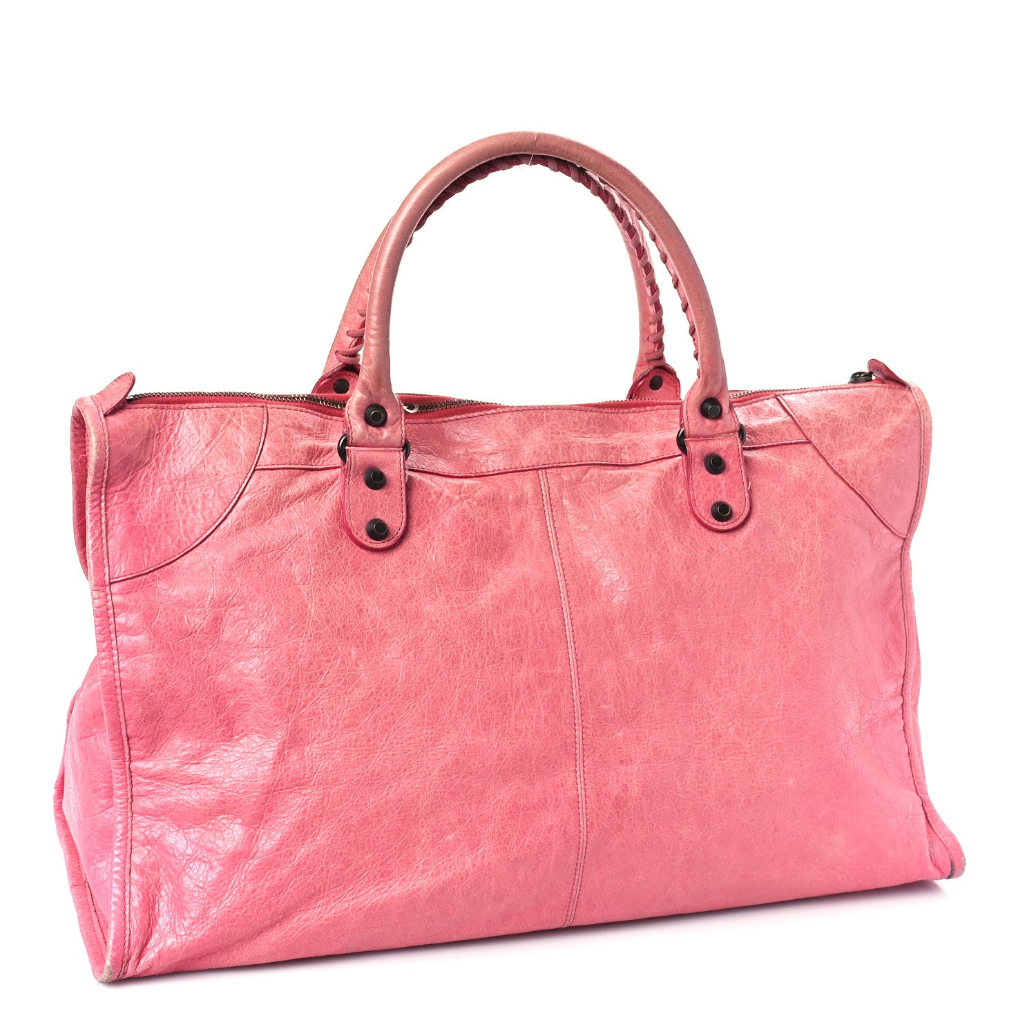 Balenciaga Agneau Classic Hardware Work Pivoine 3 of 17