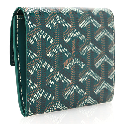 Goyard Goyardine Marigny Coin Purse Wallet Green 3 of 10