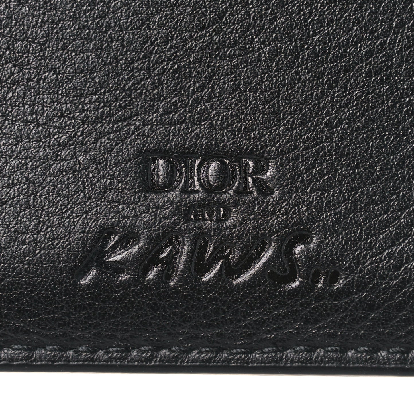 x KAWS Calfskin Bee Card Holder Yellow Black