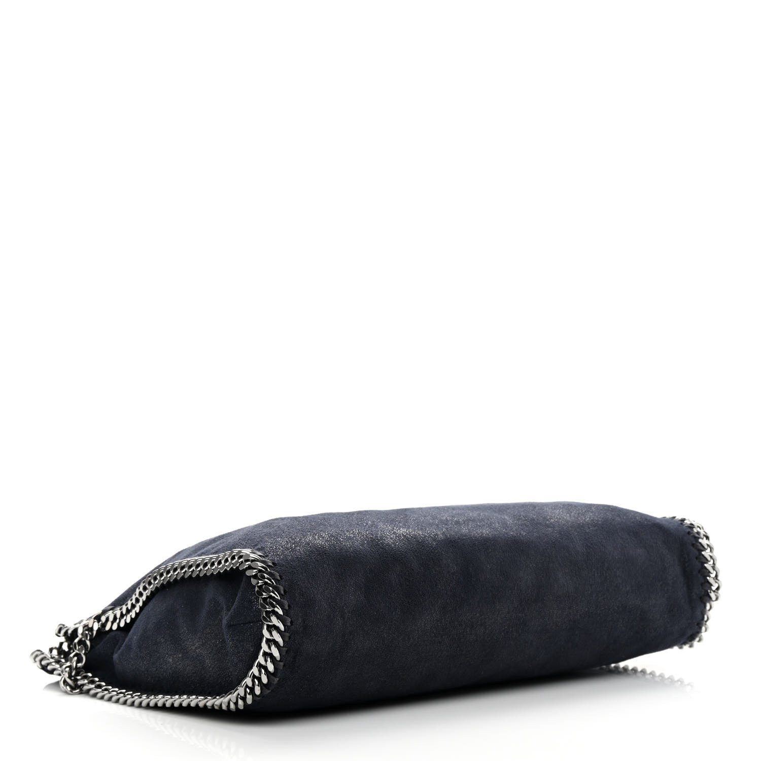 Stella McCartney Shaggy Deer Falabella Fold Over Tote Navy 4 of 10