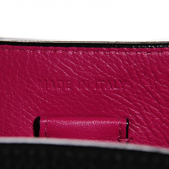 Bullcalf Small Diorissimo Tote Black Rose Indien