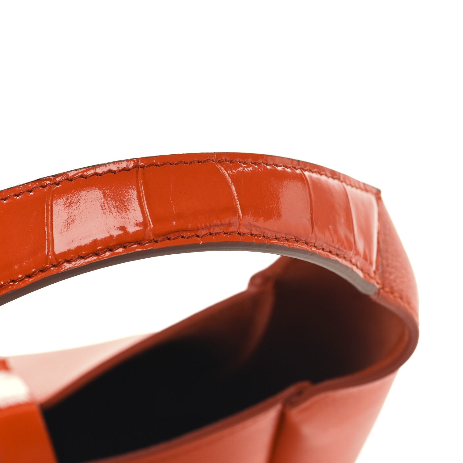 Givenchy Textured Calfskin Mini G Hobo Orange 10 of 10