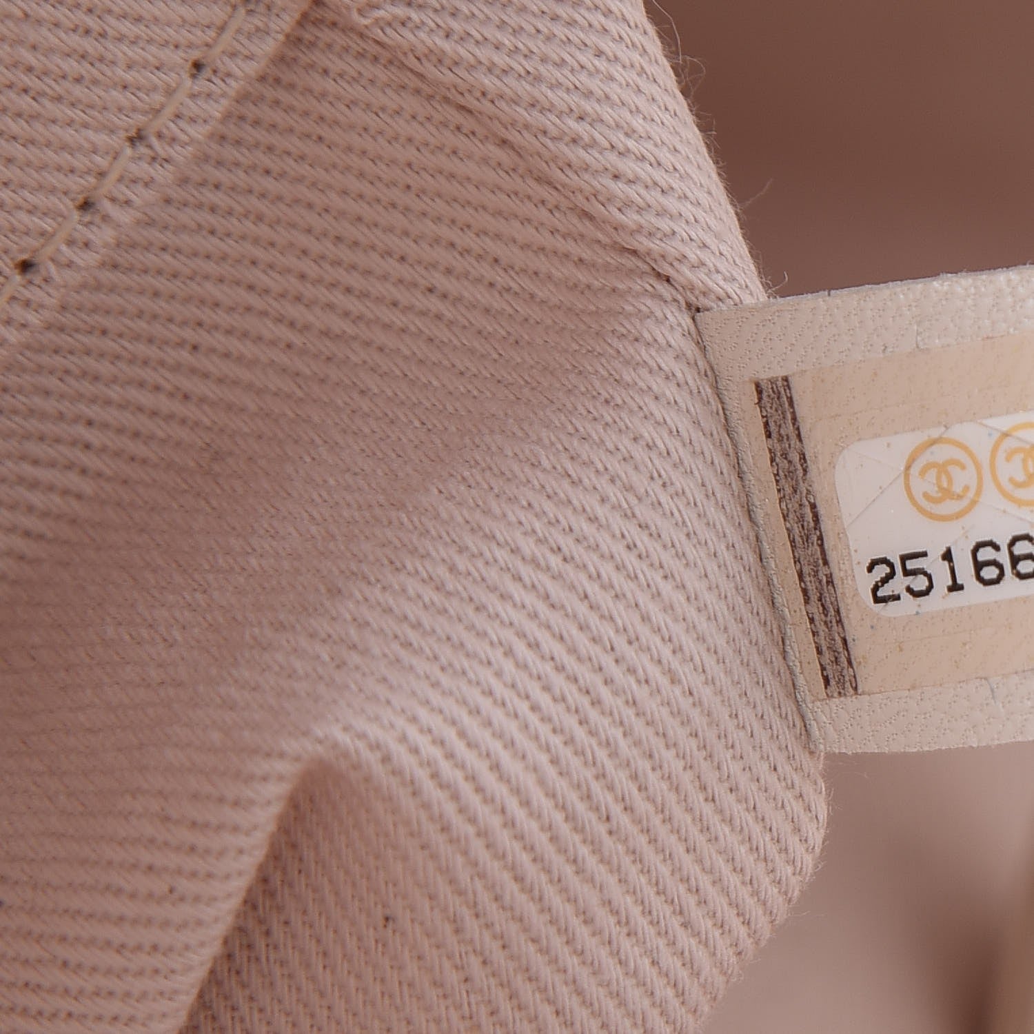 Chanel Canvas Large Deauville Tote Light Beige 8 of 8