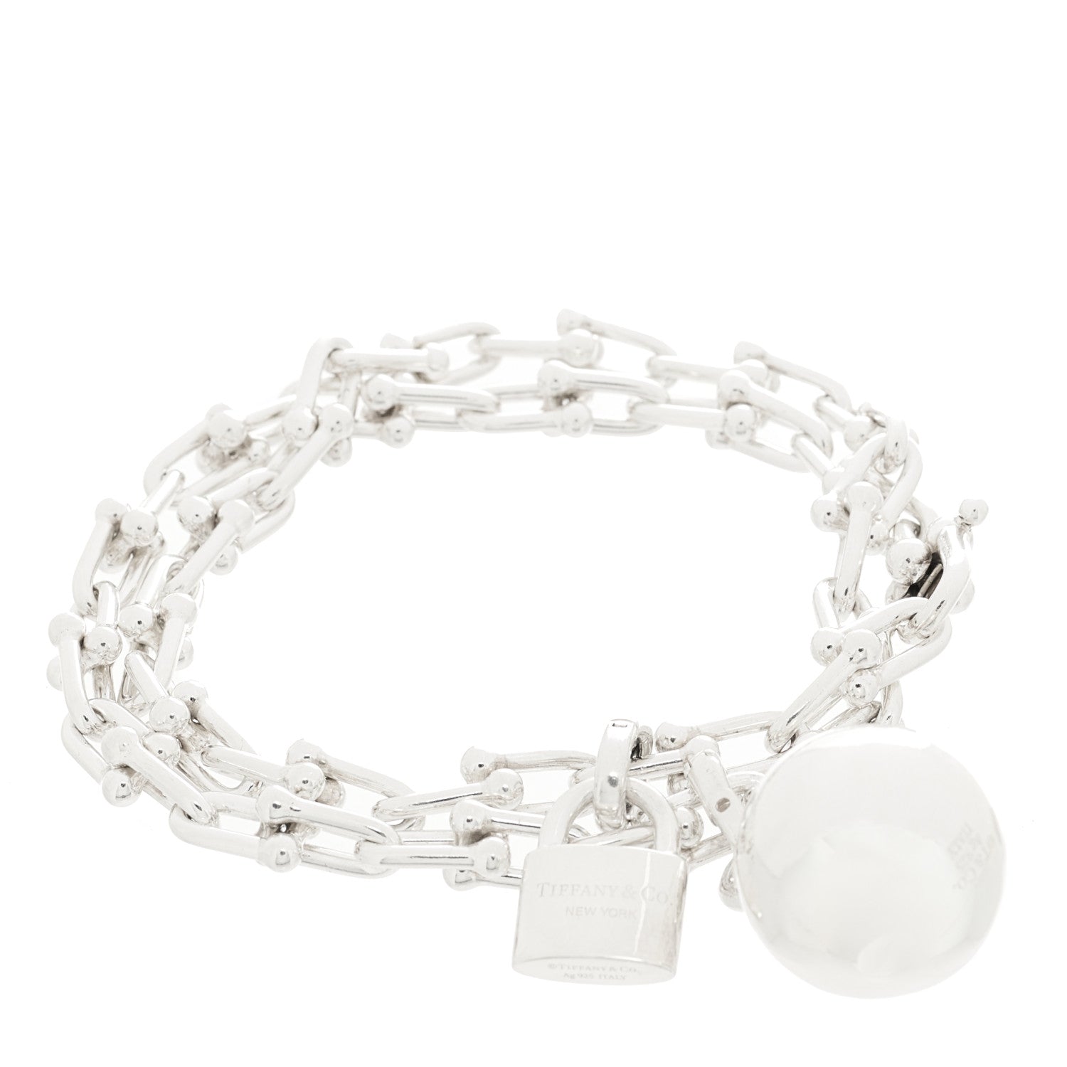 Tiffany Sterling Silver HardWear Wrap Bracelet 1 of 3